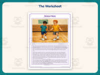 Dance Class – Reading Comprehension Worksheet – 4th Grade Practice preview 2
