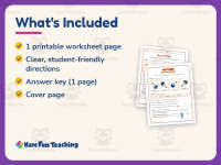Day and Night Worksheet – 3rd Grade Light & Planets Practice preview 5