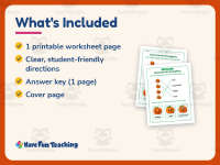 Decorate the Pumpkins Worksheet – Kindergarten Emotions & Thanksgiving preview 5