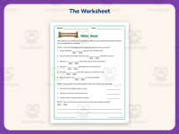 Deer, Dear Homophones Worksheet – 3rd Grade Grammar Practice preview 2