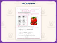 Delaware Word Search Worksheet – 3rd Grade States Practice preview 2