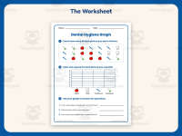 Dental Hygiene Graph Worksheet – 2nd Grade Graphing & Human Body preview 2