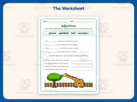 Describing Pictures with Adjectives Worksheet – 2nd Grade Grammar preview 2