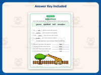 Describing Pictures with Adjectives Worksheet – 2nd Grade Grammar preview 3