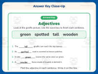 Describing Pictures with Adjectives Worksheet – 2nd Grade Grammar preview 7