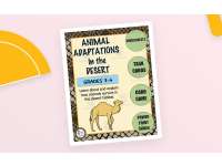 Desert Animals Adaptations – 3rd & 4th Grade Pack preview