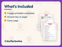 Deserts Life Science Reading Comprehension Worksheet – 3rd Grade preview 5