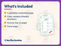 Dictionary Skills Alphabetical Order Worksheet – 3rd Grade Grammar preview 5