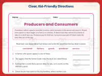 Diesel Fuel Producers and Consumers Worksheet – 5th Grade Economics preview 4