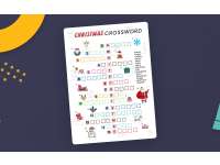Differentiated Christmas crossword for ESL learners preview