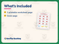 Digraphs Word List Worksheet – 1st Grade Grammar Practice preview 5