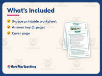 Dirty Canals – Reading Comprehension Worksheet – 6th Grade Practice preview 5