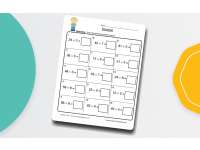 Division Fast Facts Worksheet preview