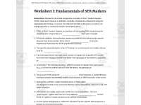 DNA Profiling & STR Analysis preview 3