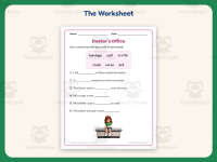 Doctor’s Office Fill in the Blanks Worksheet – 1st Grade Community preview 2