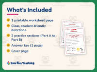 Double Vowels Fill in the Blank Worksheet – 1st Grade Digraphs preview 5