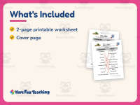 Dr. Seuss Characters Matching Worksheet – PreK-2nd Grade Reading preview 5