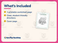 Dr. Seuss Coloring Page – Preschool Holiday Practice preview 5