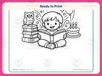 Dr. Seuss Coloring Page – Preschool Holiday Practice preview 7