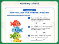 Dr. Seuss One Fish, Two Fish Math Worksheet – 1st Grade Practice preview 7