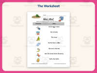Dr. Seuss Picture Characters Matching Worksheet – PreK-2nd Grade preview 2