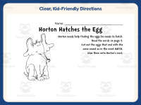 Dr. Seuss TCH Word Family Worksheet – K-3rd Grade Word Families preview 4