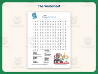 Dr. Seuss Word Search Worksheet – 1st-3rd Grade Read Across America preview 2