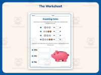 Drawing Coins Worksheet – 2nd Grade Addition & Money Practice preview 2