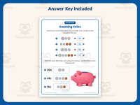 Drawing Coins Worksheet – 2nd Grade Addition & Money Practice preview 3