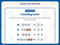 Drawing Coins Worksheet – 2nd Grade Addition & Money Practice preview 7