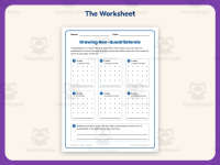 Drawing Non-Quadrilaterals Worksheet – 3rd Grade Geometry & Shapes preview 2