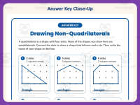 Drawing Non-Quadrilaterals Worksheet – 3rd Grade Geometry & Shapes preview 7