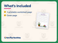 Easter Blessings Writing Paper – 1st Grade Lined Paper Practice preview 5