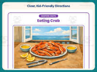 Eating Crab Reading Comprehension Worksheet – 4th Grade Practice preview 4