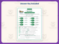 ED Suffix Worksheet – 3rd Grade Suffixes Practice + Answer Key preview 3