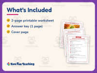 Egor and Ted’s Exciting Autumn Reading Worksheet – 3rd Grade Seasons preview 5