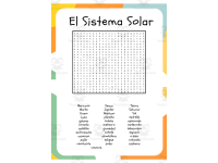 El Sistema Solar: Sopa de Letras y Palabras Desordenadas preview