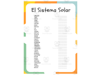 El Sistema Solar: Sopa de Letras y Palabras Desordenadas preview 2