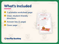 Ending Sounds B C D Sentences Worksheet – 1st Grade Consonants preview 5