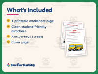 Ending Sounds P R S Sentences Worksheet – 1st Grade Consonants preview 5