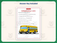 Ending Sounds P R S Sentences Worksheet – 1st Grade Consonants preview 3