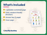 Ending Sounds P R S Worksheet – 1st Grade Consonants Practice preview 5