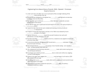 Engineering from Above All 8 Episodes Bundle Worksheets + Google Forms preview 2
