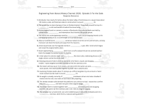 Engineering from Above All 8 Episodes Bundle Worksheets + Google Forms preview 3