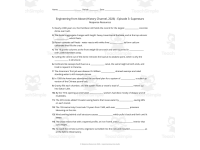 Engineering from Above All 8 Episodes Bundle Worksheets + Google Forms preview 4