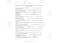 Engineering from Above All 8 Episodes Bundle Worksheets + Google Forms preview 5
