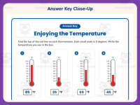 Enjoying the Temperature Worksheet – 3rd Grade Measurement Practice preview 7