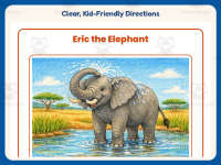 Eric the Elephant – Reading Comprehension Worksheet – 2nd Grade preview 4