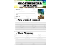 ESL Movie Guide Worksheets - Ghostbusters: Afterlife preview 2