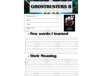 ESL Movie Guide Worksheets - Ghostbusters II preview 2